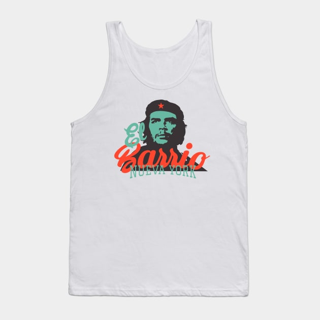 New York El Barrio  -  Spanish Harlem  - El Barrio  NYC Che Guevara Tank Top by Boogosh